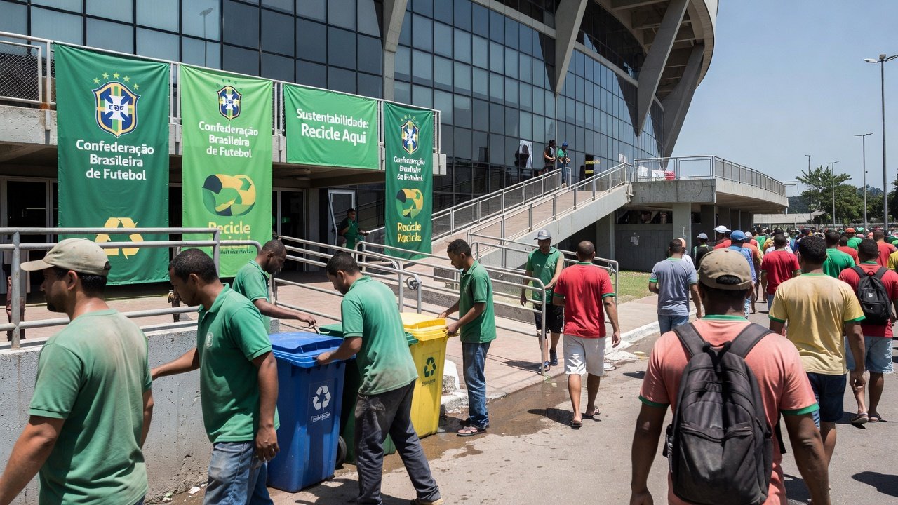 Brazilian Football Confederation announces new environmental sustainability program for stadiums