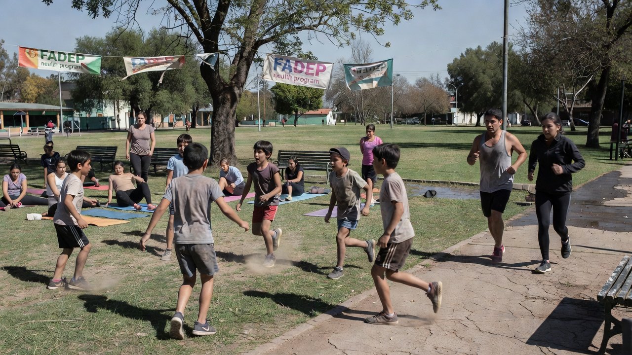 FADEP launches community health program to promote physical activity in Mendoza